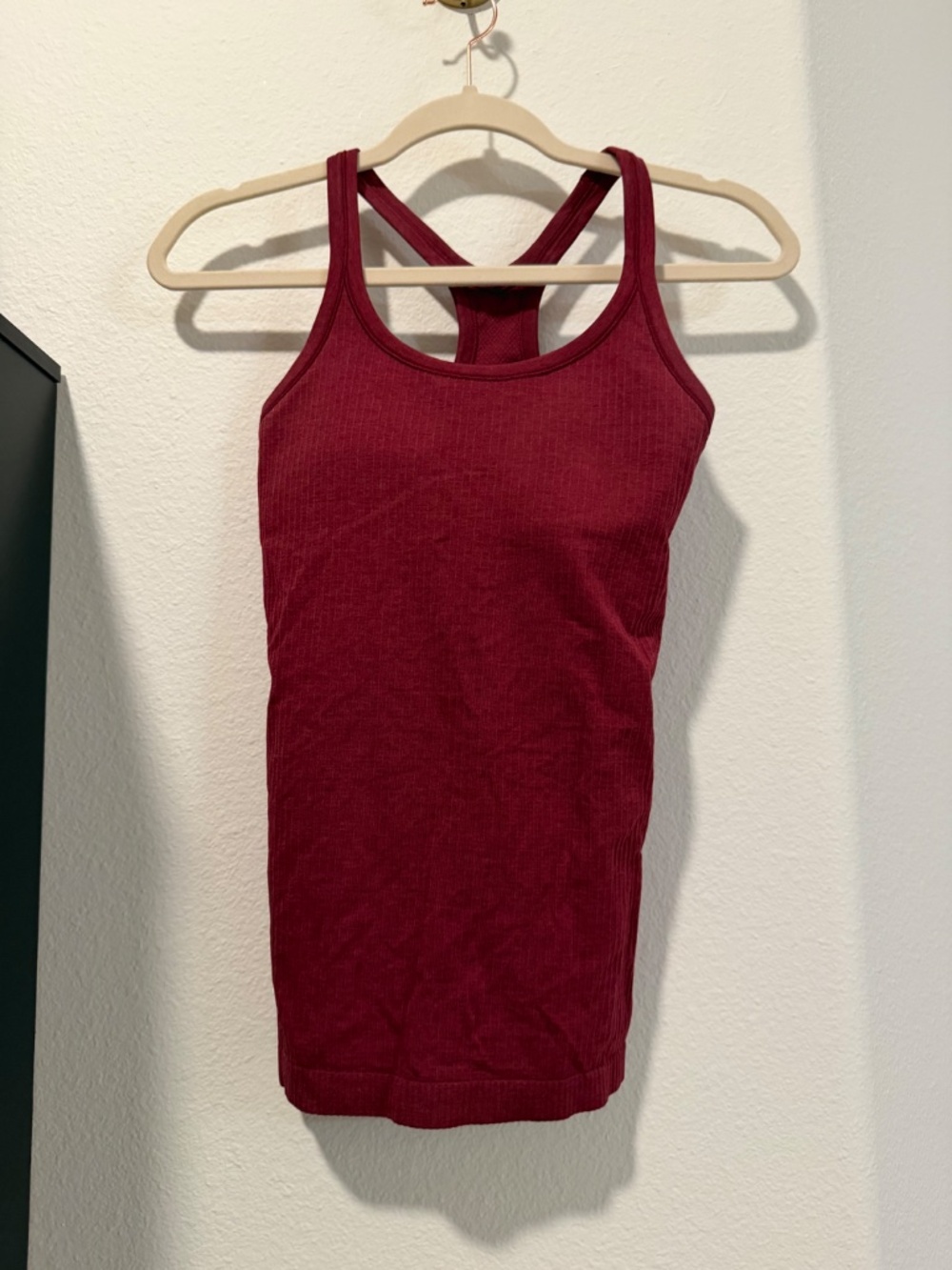 EUC Lululemon Deep Luxe Ebb To Street Tank, Size 4